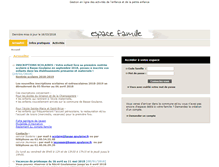 Tablet Screenshot of basse-goulaine.espace-famille.net