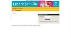 Desktop Screenshot of narbonne.espace-famille.net