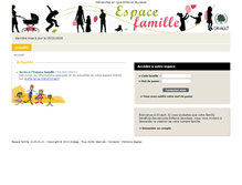 Tablet Screenshot of orvault.espace-famille.net