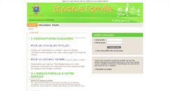Desktop Screenshot of croissy.espace-famille.net